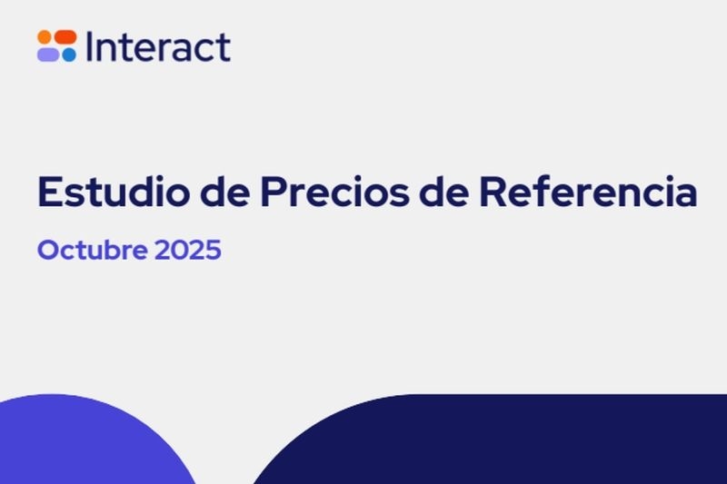 Portada de Interact presentó el Estudio de Precios de Referencia de la industria digital 2025