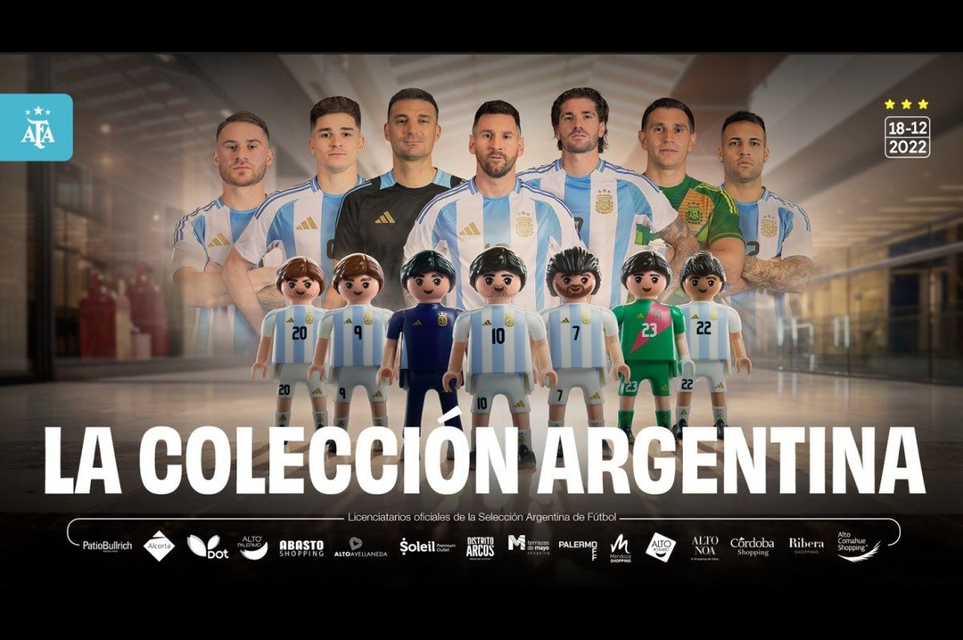 Portada de Grupo IRSA lanza la primera colección oficial de Playmobil de la Selección Argentina campeona del mundo