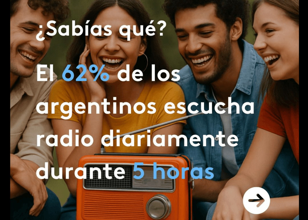 Portada de La radio en Argentina: información, música y conexión social, según Kantar IBOPE Media