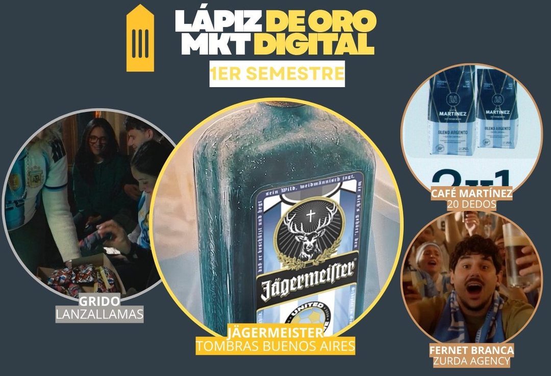 Portada de Jägermeister y Tombras ganan el Lápiz de Oro de Marketing Digital