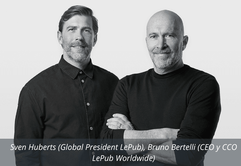 Portada de LePub anunció el nombramiento de Sven Huberts como Presidente Global