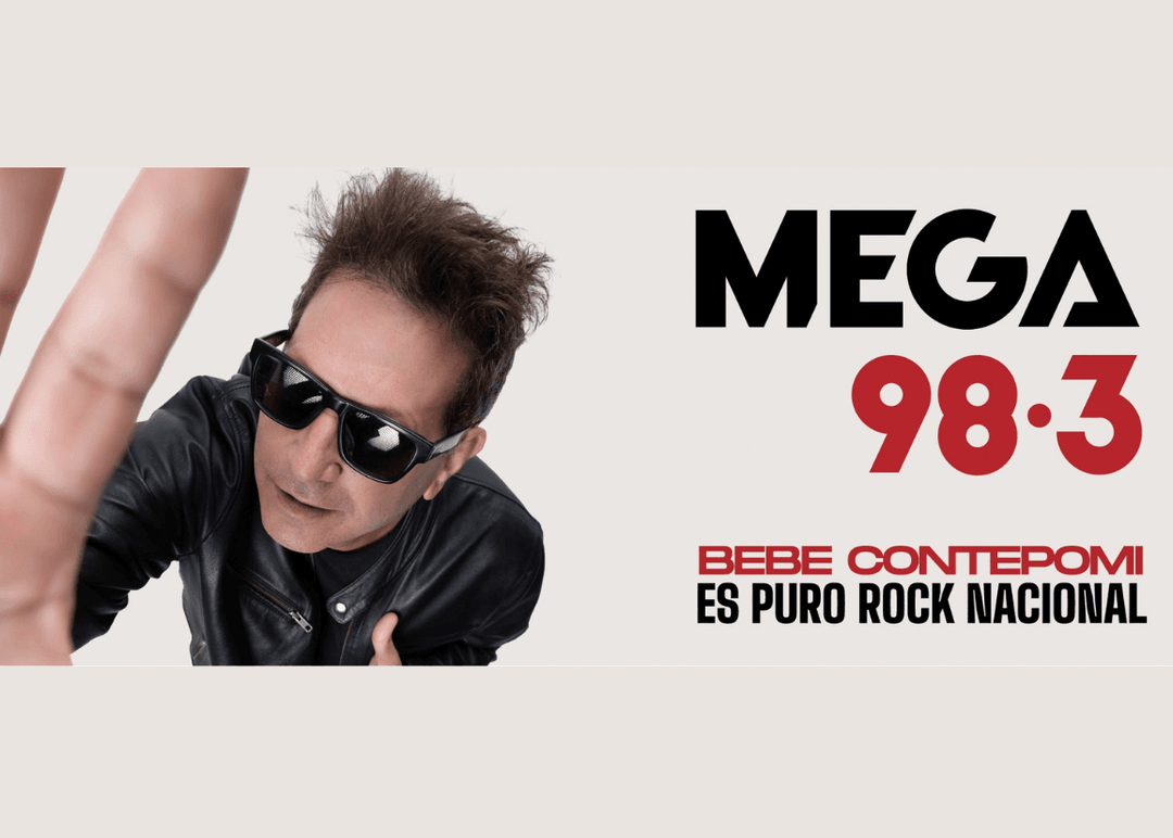 Portada de Mega presenta su campaña de vía pública con la idea de que sus figuras son “Puro Rock Nacional”.