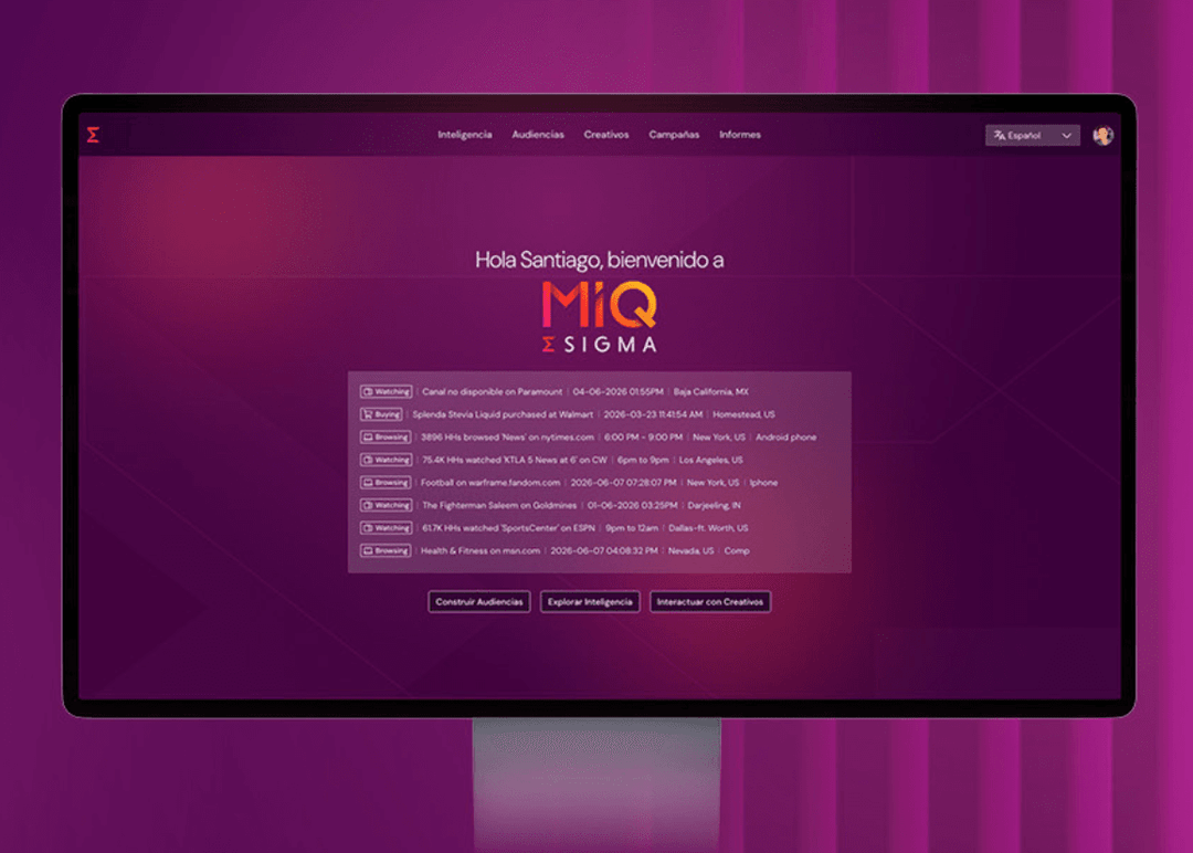 Portada de MiQ lanza Sigma en Latinoamérica