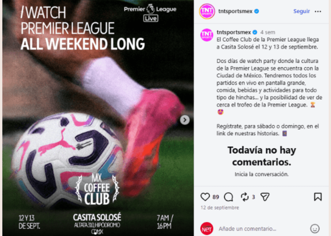 Portada de We Are Laugh y Premier League dicen que nada como un café y la Premier League