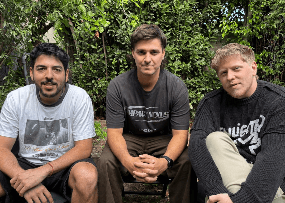 Portada de Nace Purga, estudio creativo fundado por Sebastián Aspani, Manuel Montes de Oca y Bautista Vidal