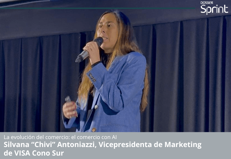 Portada de Las charlas de Dossier Sprint 2025: Silvana Antoniazzi de Visa