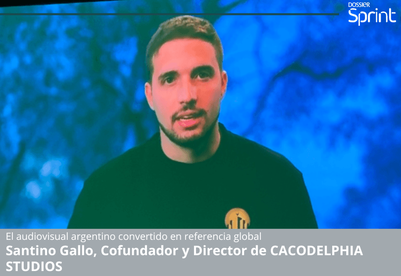 Portada de Las charlas de Dossier Sprint 2025: Santino Gallo de CACODELPHIA STUDIOS