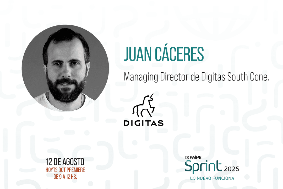 Portada de Juan Cáceres en Dossier Sprint 2025