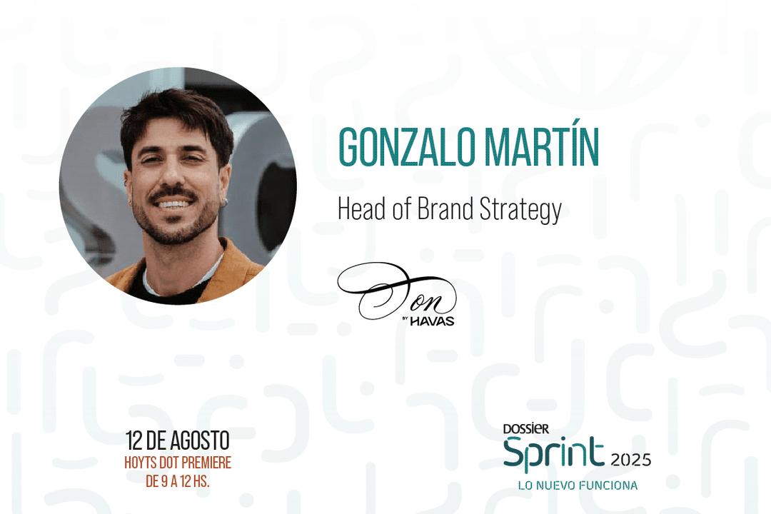 Portada de Gonzalo Martín en Sprint 2025