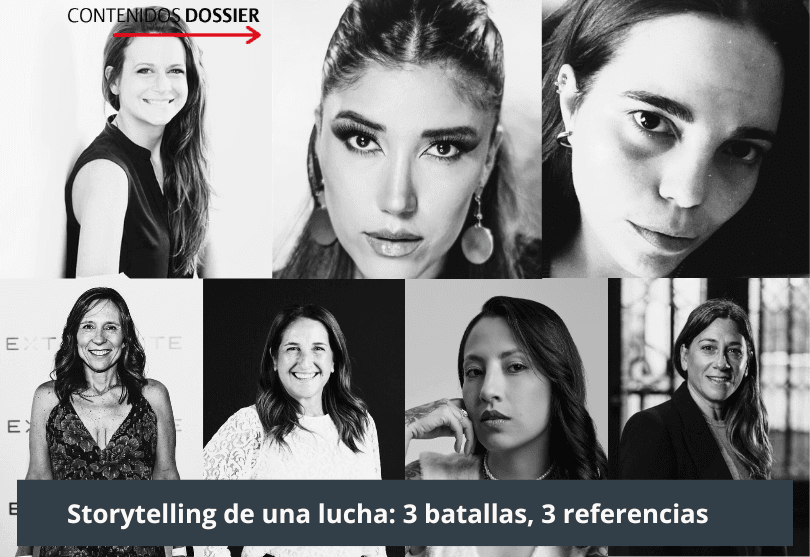 Portada de Storytelling de una lucha: 3 batallas, 3 referencias