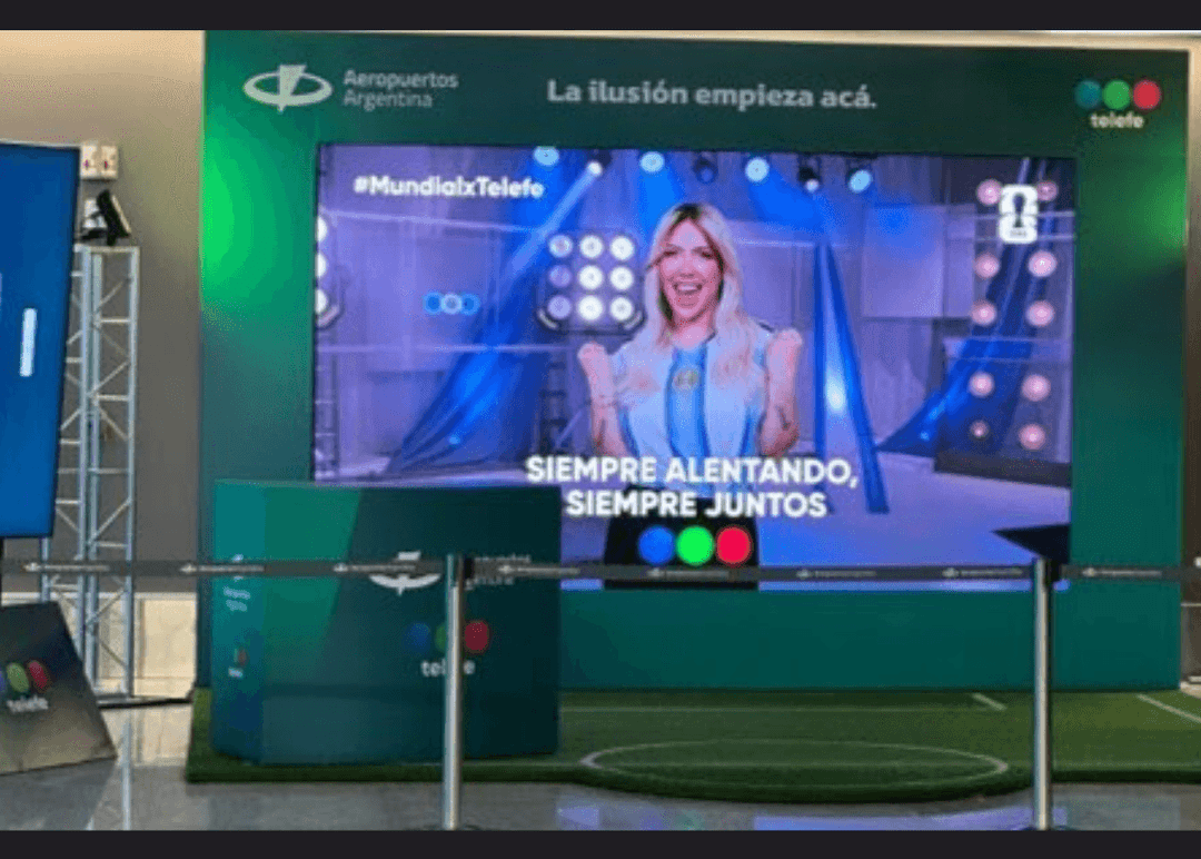 Portada de Telefe y Aeropuertos se unen para palpitar el camino al mundial