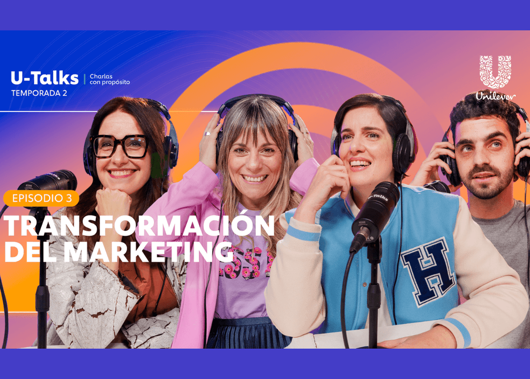 Portada de “Transformación del marketing”, una nueva entrega de U-talks de Unilever