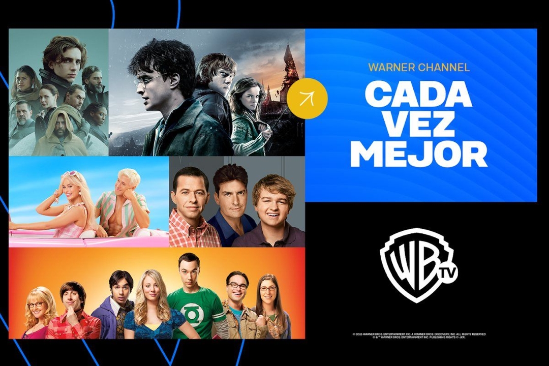 Portada de  Warner Channel renueva su imagen consolidándose como el hogar de Warner Bros. Studios