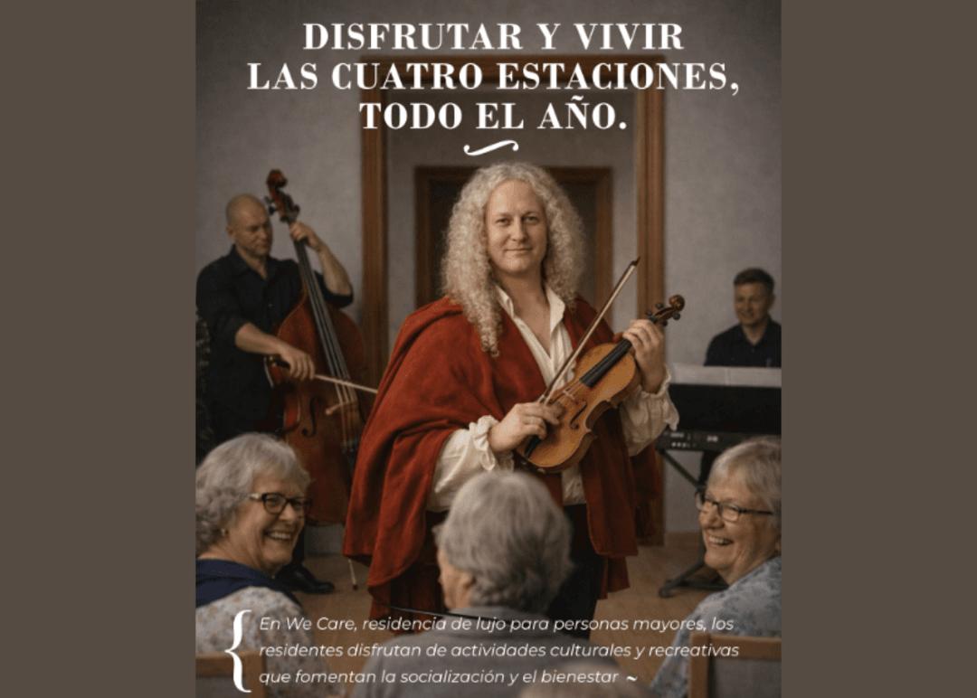 Portada de Una campaña que acerca a Beethoven y Vivaldi a la vida cotidiana de We Care