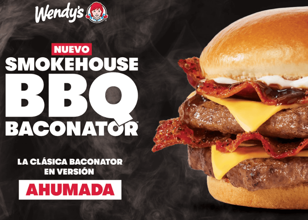 Portada de Wendy's lanza la Baconator Ahumada