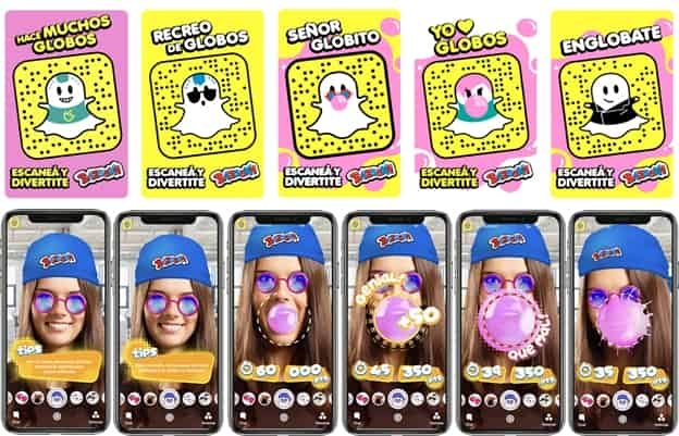 Portada de Mondelez lanza edición especial de chicles Bazooka con figuras coleccionables de Snapchat