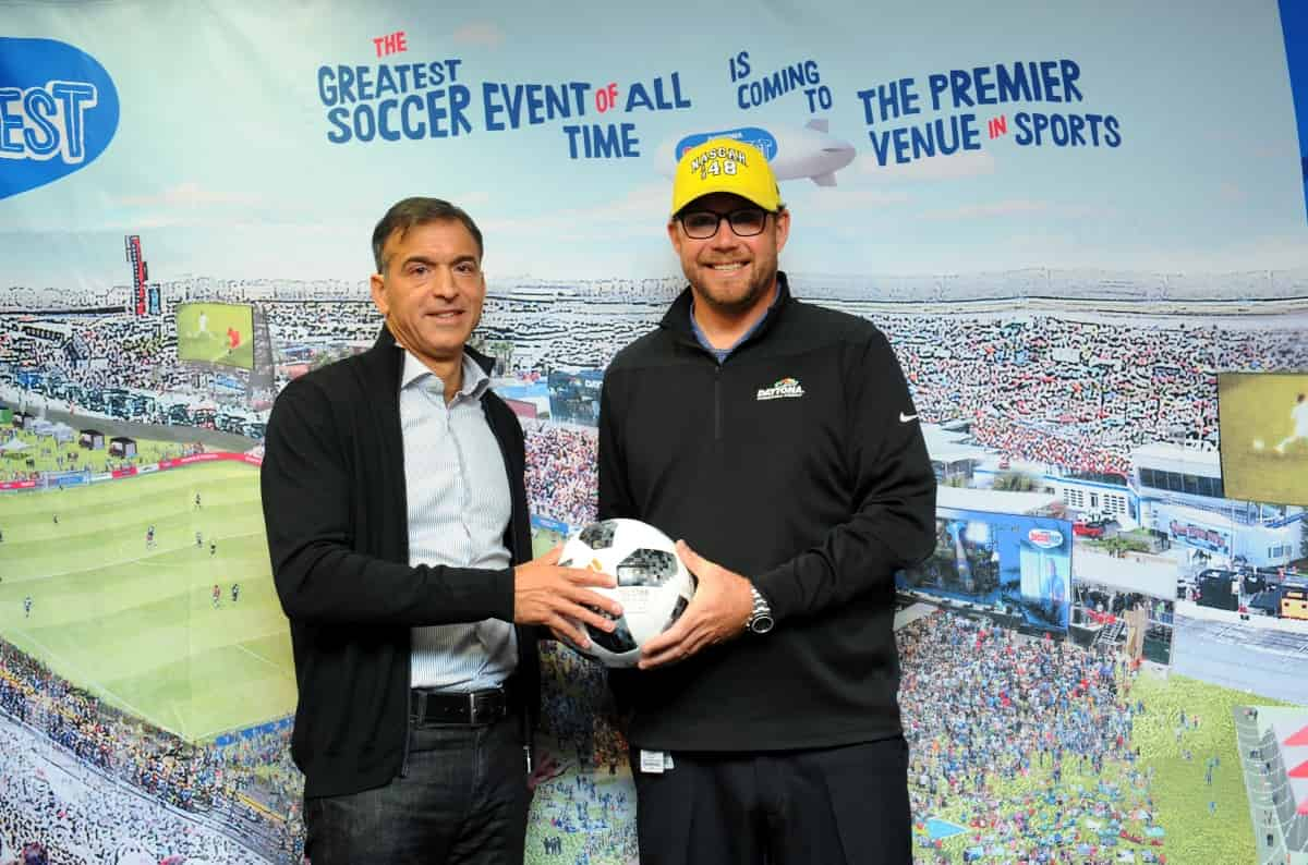 Portada de Torneos y Daytona International Speedway se unen para realizar el primer festival de fútbol en el mítico circuito de Daytona