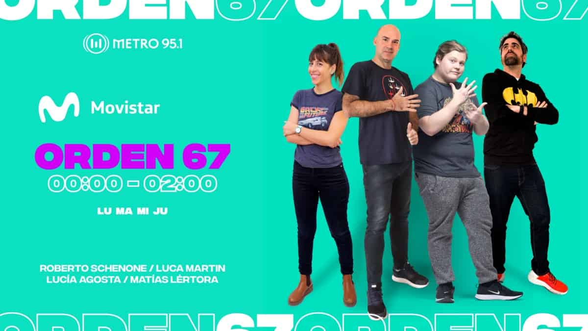 Portada de Movistar se suma a Orden 67 en Radio Metro