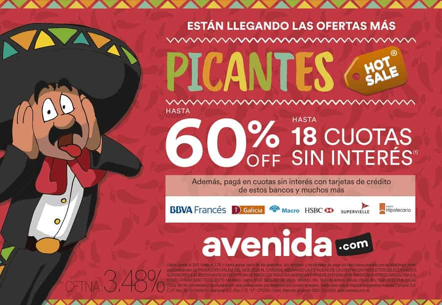 Portada de “Ofertas tan picantes que ni un mexicano se las banca”: la campaña de Avenida.com para el Hot Sale 2016