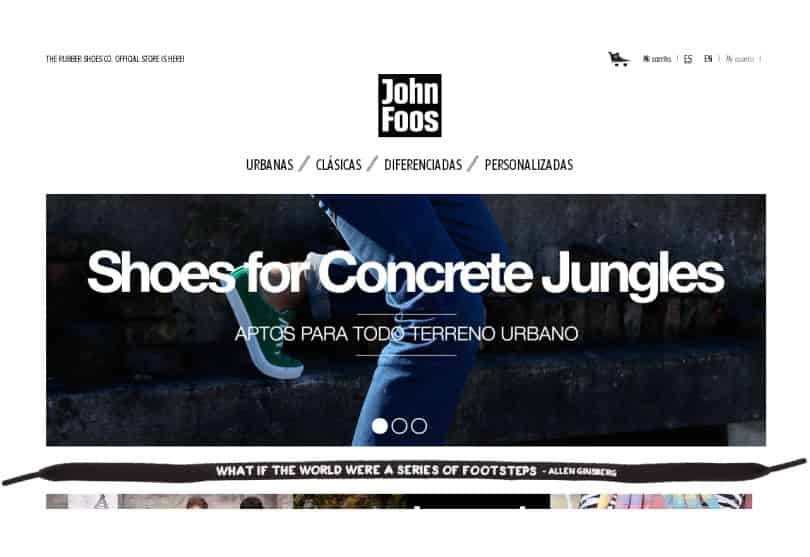 Portada de John Foos inaugura su tienda online  