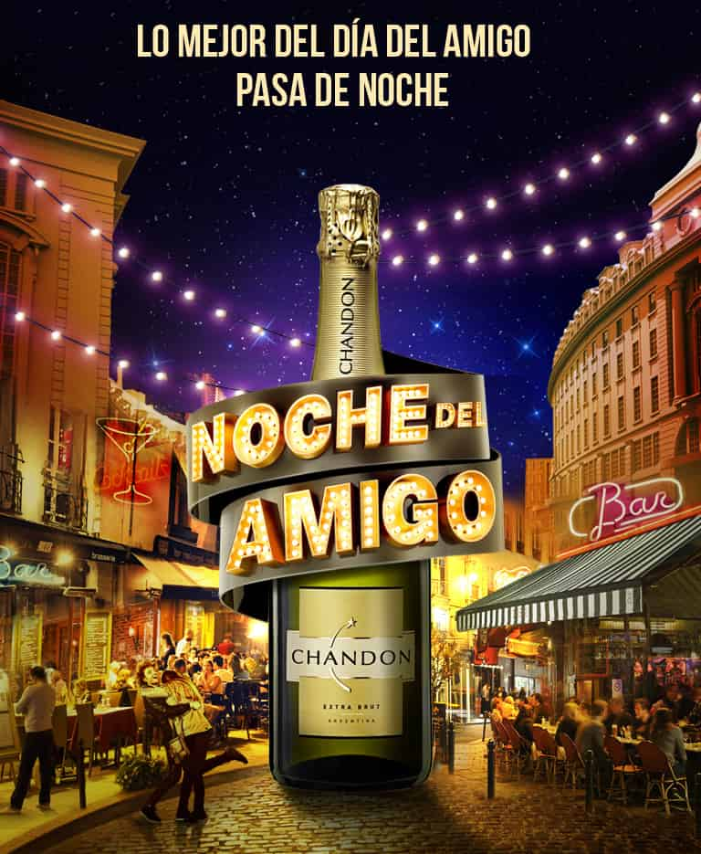 Portada de Bajo la consigna “lo mejor del día del amigo pasa de noche”, Chandon celebra el Día del Amigo 