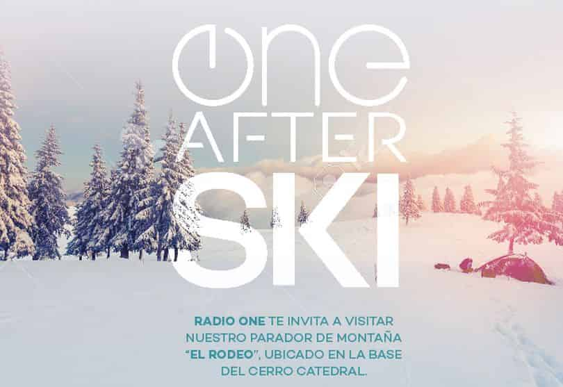 Portada de One presente en la temporada de nieve del Cerro Catedral