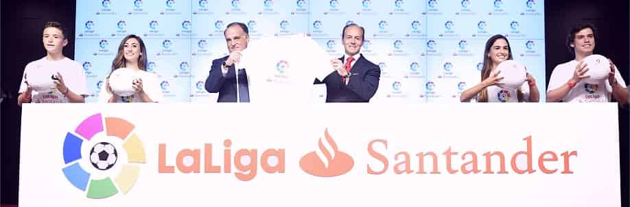 Portada de La Liga y Banco Santander llegan a un acuerdo de patrocinio por el 'title sponsor' de la competición