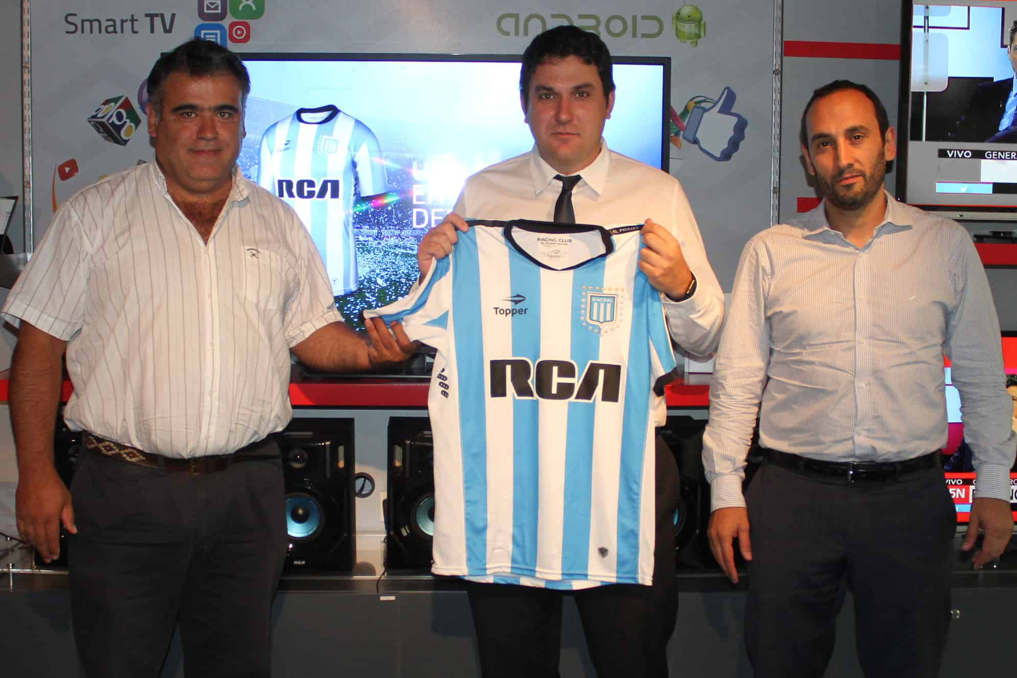 Portada de RCA, nuevo main sponsor de Racing Club