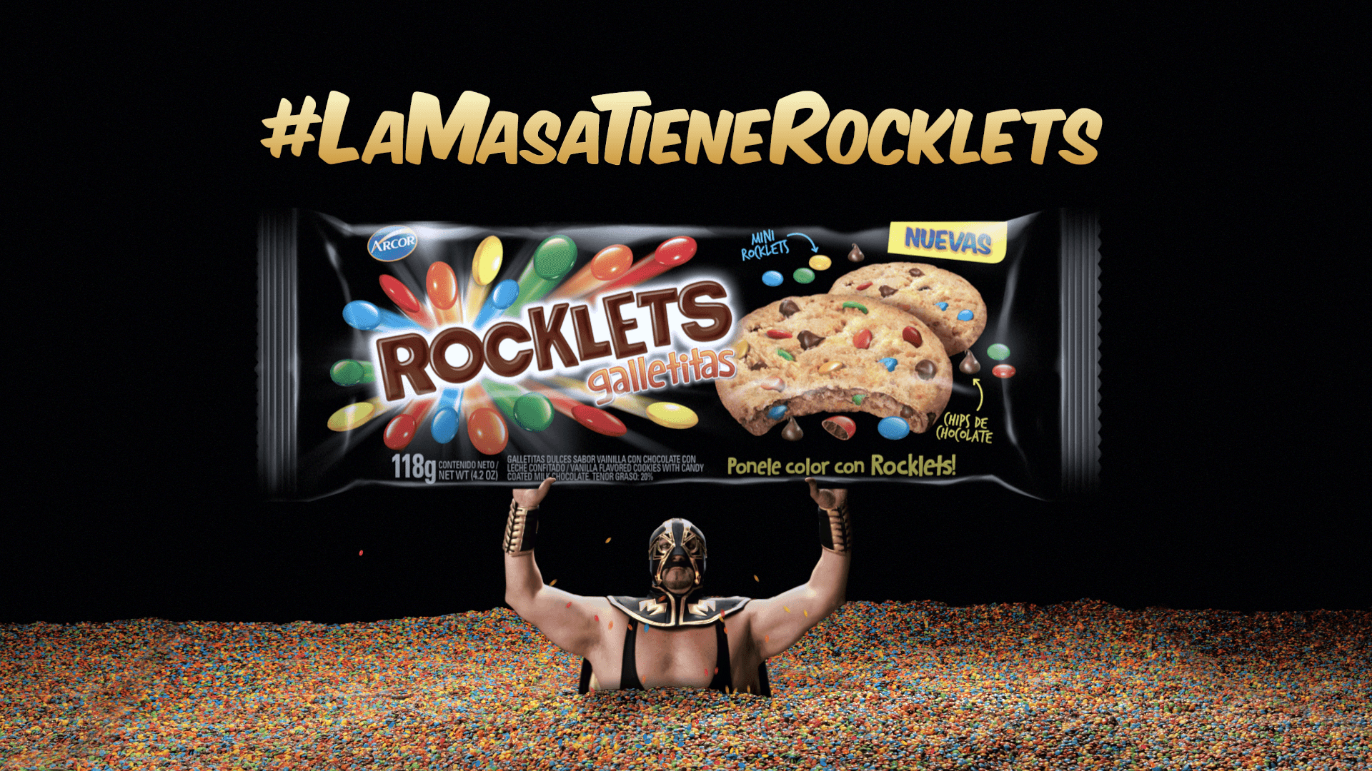 Portada de Arcor presenta la campaña de lanzamiento de las nuevas galletitas Rocklets