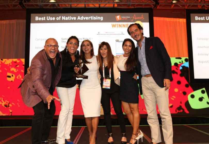 Portada de Teads, ganador de “Mejor Uso de Native Advertising” en el Festival de Medios Latinoamérica
