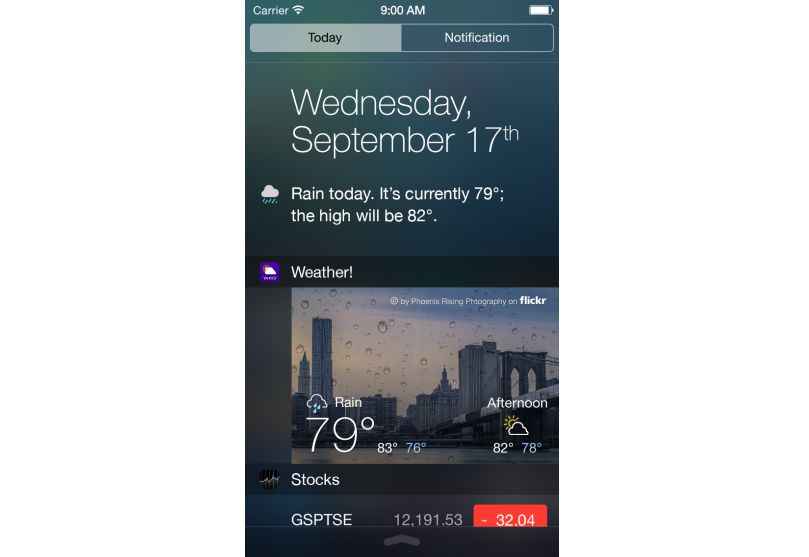 Portada de Yahoo presenta una nueva versión de Yahoo Weather 