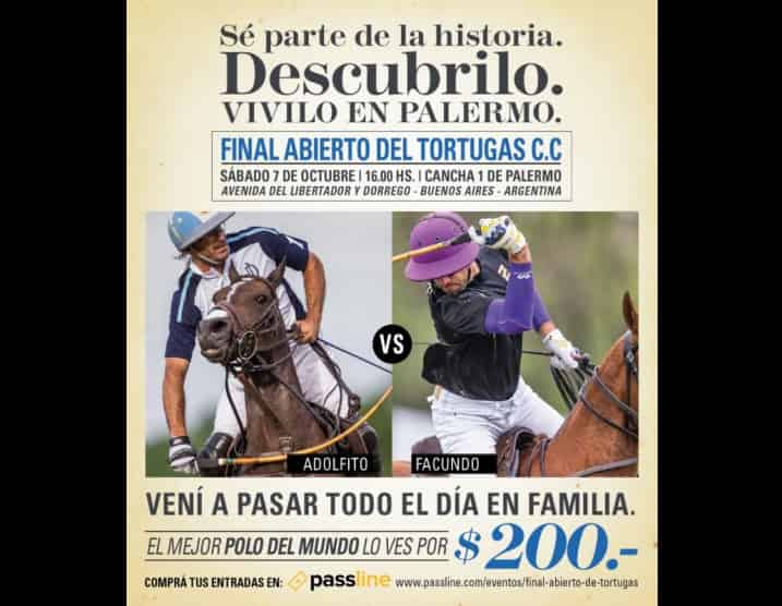 Portada de Mañana, la final del Abierto de Polo del Tortugas CC