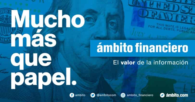 Portada de “Mucho más que papel”, la nueva campaña publicitaria de Ámbito Financiero