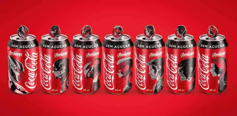 Portada de Coca-Cola y Marvel Studios lanzan "Pin Tabs de Avengers: Endgame", creados por WMcCann