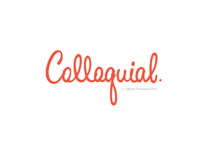 Portada de J. Walter Thompson y Group SJR lanzan Colloquial, una unidad de marketing de contenido