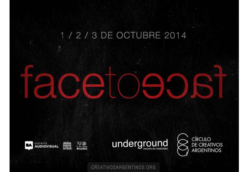 Portada de El Círculo de Creativos y Underground organizan el Face to Face 2014 