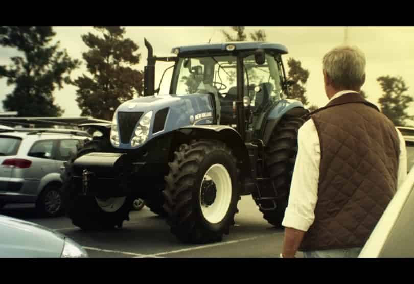 Portada de “No te vas a querer bajar”, primer comercial de New Holland realizado en Argentina