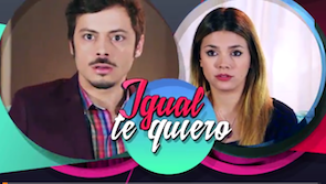 Portada de "Igual te quiero", primera web serie de Pol-ka