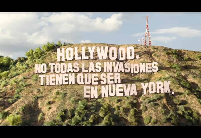 Portada de “Hollywood”, la nueva campaña de Injaus para I.Sat