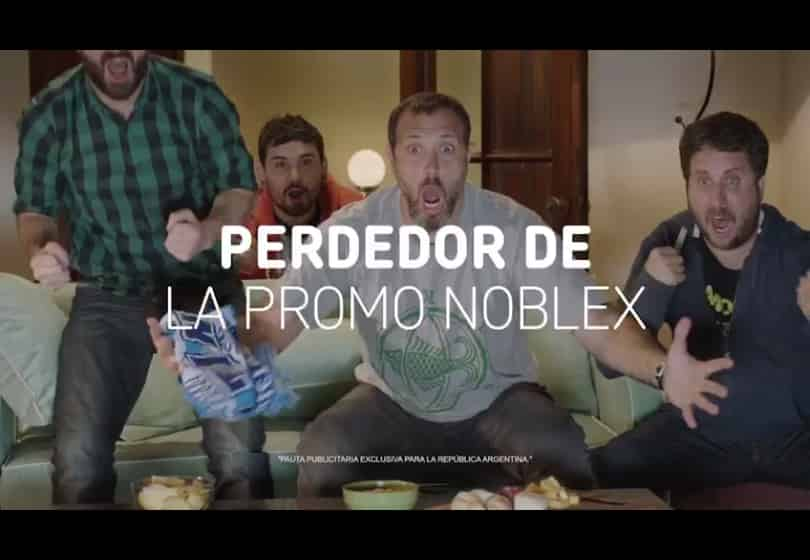 Portada de “Perdedores de la promo Noblex”, el cierre de la campaña de DAVID para Noblex tras la clasificación a Rusia