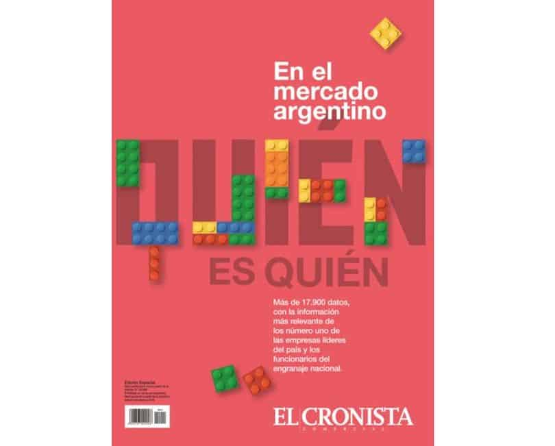 Portada de Edición de El Cronista Comercial: Quién es quién