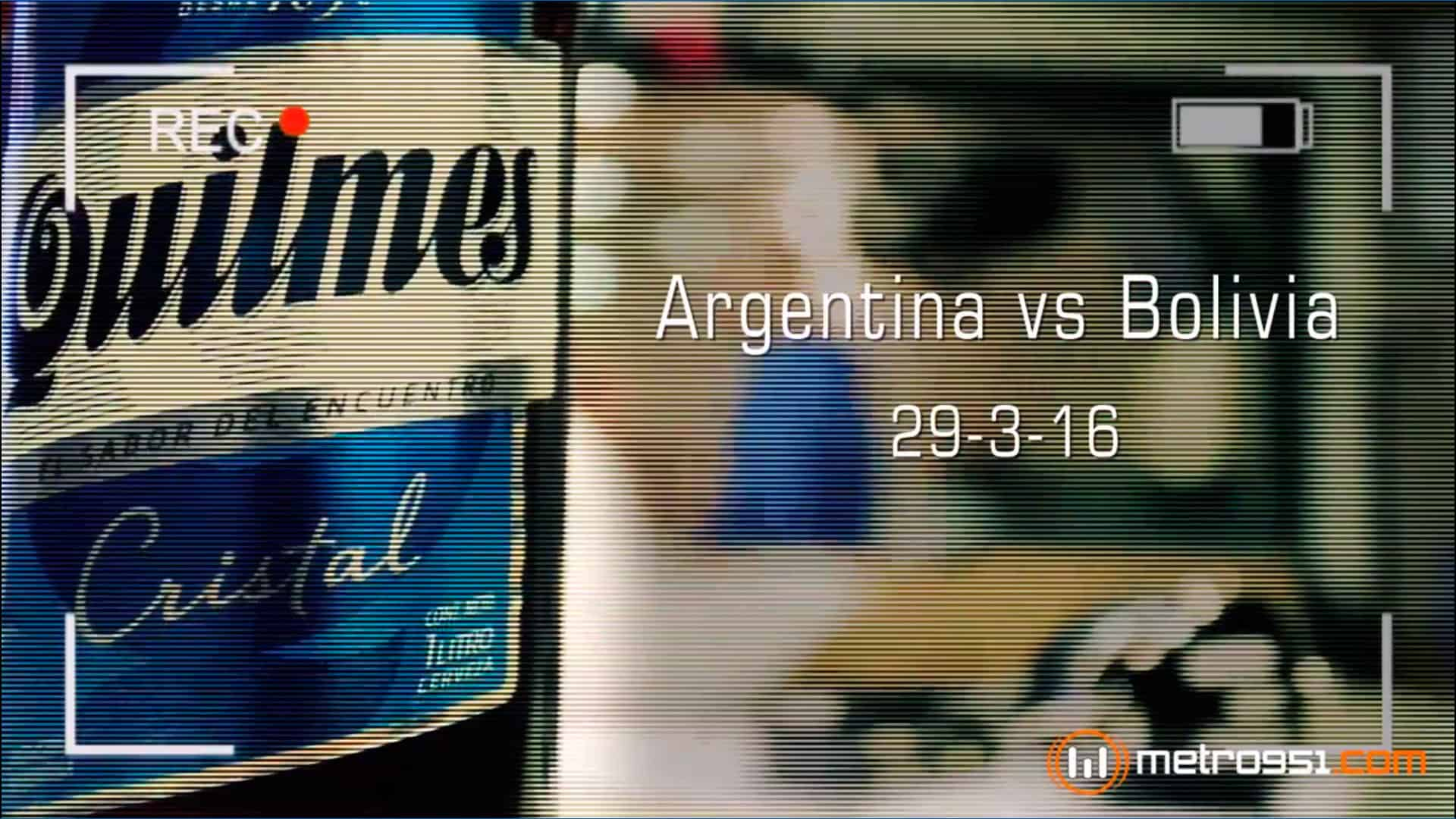 Portada de Para el delivery la selección, una acción de Metro 95.1 y Quilmes