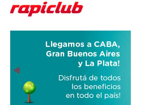 Portada de Rapiclub, el programa de beneficios de Rapipago, ya tiene cobertura nacional