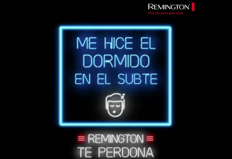 Portada de #RemingtonTePerdona, la nueva campaña de Rapp Argentina