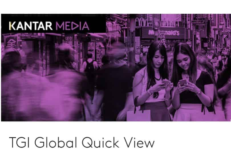 Portada de Kantar Media lanza TGI Global Quick View, una solución global de segmentación y planificación