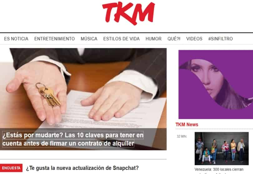 Portada de TKM renueva su nueva imagen en toda  la region