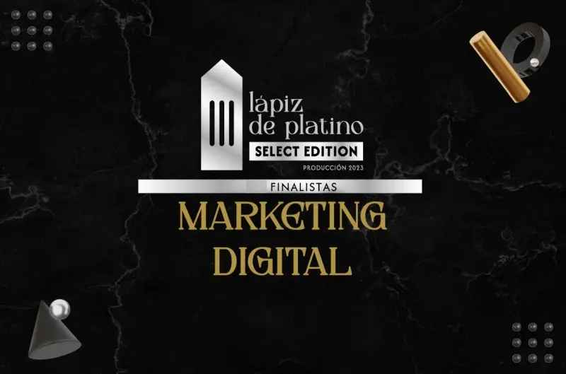 Portada de Los finalistas del Lápiz de Platino de Marketing Digital