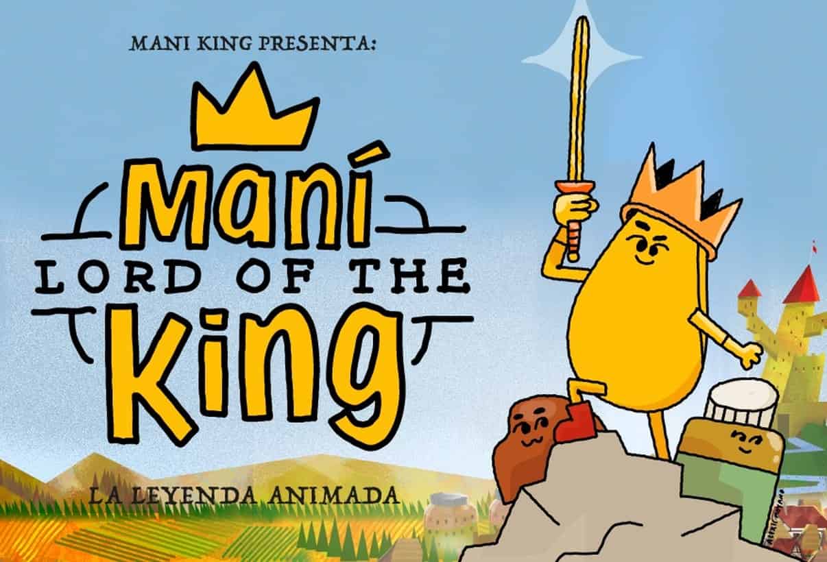 Portada de De la mano de Infinity Media, Maní King presenta una serie animada en la tanda