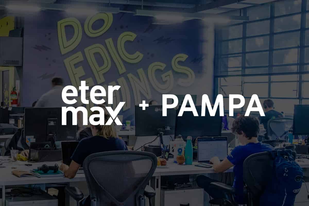Portada de etermax elige a PAMPA como su nueva agencia de comunicación externa y contenidos multiplataforma