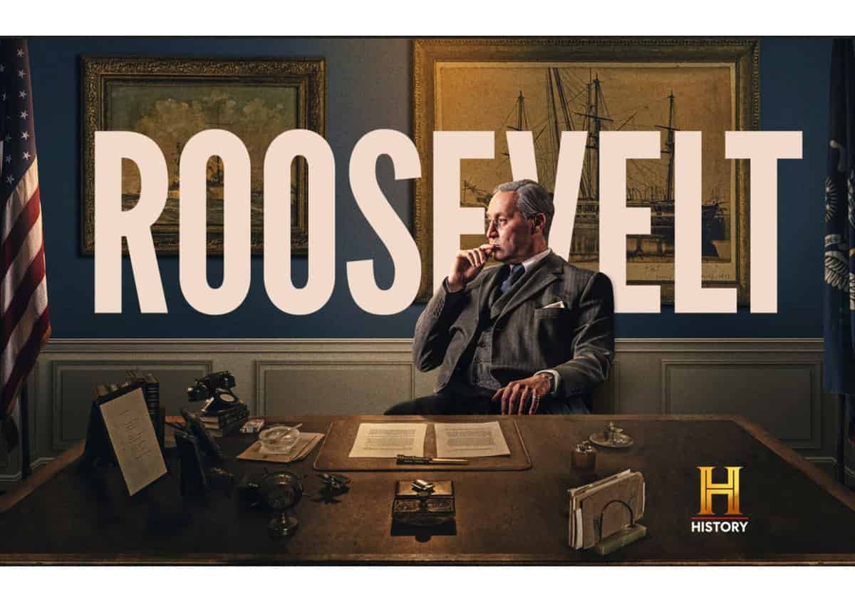 Portada de “Roosevelt”, la producción de Bradley Cooper para History se estrena este sábado en América Latina 